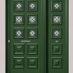 Θωρακισμένες Πόρτες με Επένδυση Αλουμινίου