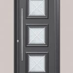 Θωρακισμένες Πόρτες με Επένδυση Αλουμινίου