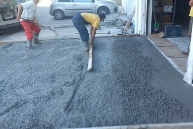 Κατασκευή Βιομηχανικού Δαπέδου στο Κερατσίνι, Πειραιάς