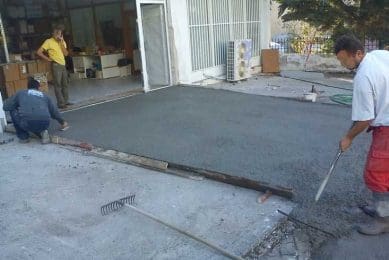 Κατασκευή Βιομηχανικού Δαπέδου στο Κερατσίνι, Πειραιάς