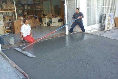 Κατασκευή Βιομηχανικού Δαπέδου στο Κερατσίνι, Πειραιάς