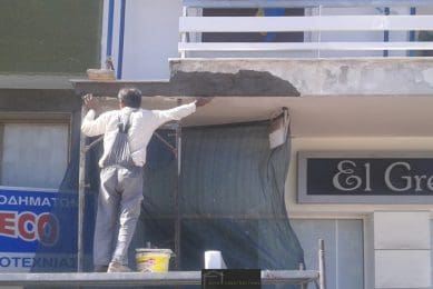 Εξωτερική Ανακαίνιση Πολυκατοικίας στο Κέντρο της Αθήνας