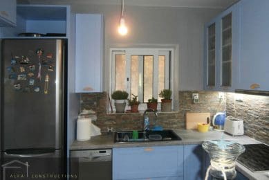 Ανακαίνιση Σπιτιού 65 τ.μ. με Πατητή Τσιμεντοκονία στο Θησείο