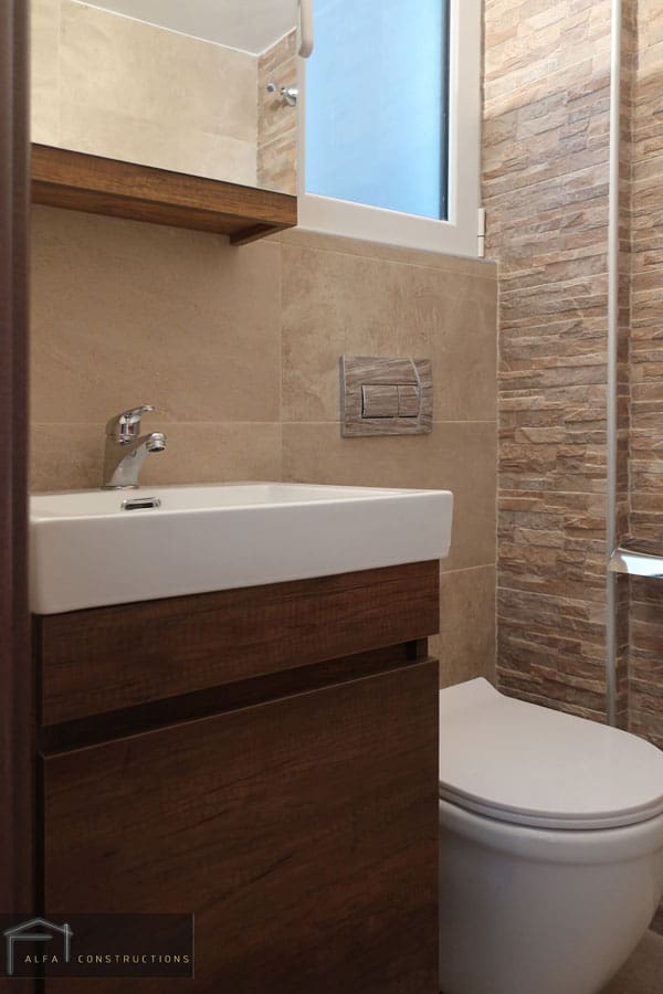 Ανακαίνιση Γκαρσονιέρας 30 τ.μ. στο Πολύγωνο