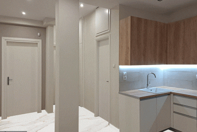 Ανακαίνιση Ισόγειου Διαμερίσματος 65 τ.μ. στην Ανθούπολη