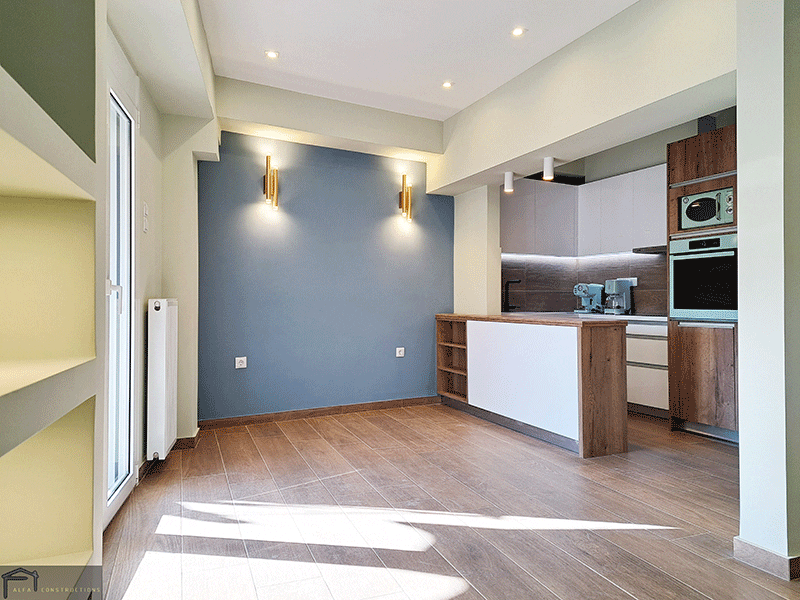 Ανακαίνιση Ρετιρέ 50 τ.μ. στο Πασαλιμάνι