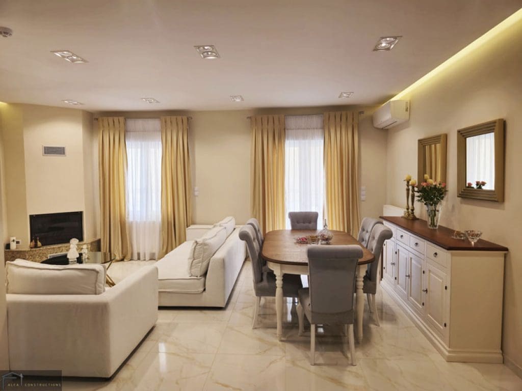 Ανακαίνιση Σπιτιού 80 τ.μ. με Ενεργειακό Τζάκι στην Αθήνα