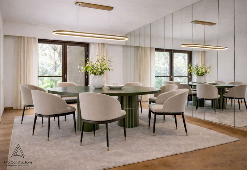 Ανακαίνιση σπιτιού 100 τ.μ. στην Ηλιούπολη